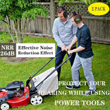 PROHEAR 016 Shooting Ear Protection Earmuffs 2 Pack, NRR 26dB for Gun Range, Hunting -Black and Green PROHEAR