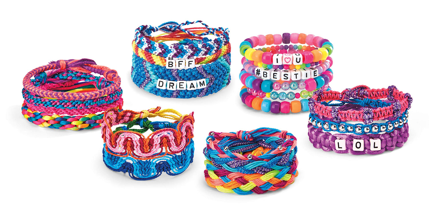 Cra-Z-Art Shimmer & Sparkle Ultimate Friendship Bracelet Maker Small Cra-Z-Art