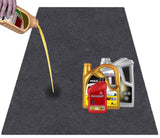 36X60 Iches Garage Mats Absorb Liquids Oil Drip Pan for Under Car Waterproof Rubber Backing Layer Oil Spill Mat Protects Floor from Spills Drips JOMMIE CHEN