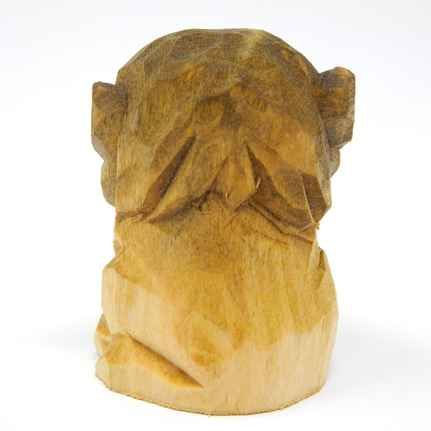 Lion Figurine Wood Decoration Statue Wall Art King Miniature Carved Small Animal Sculpture Selsela