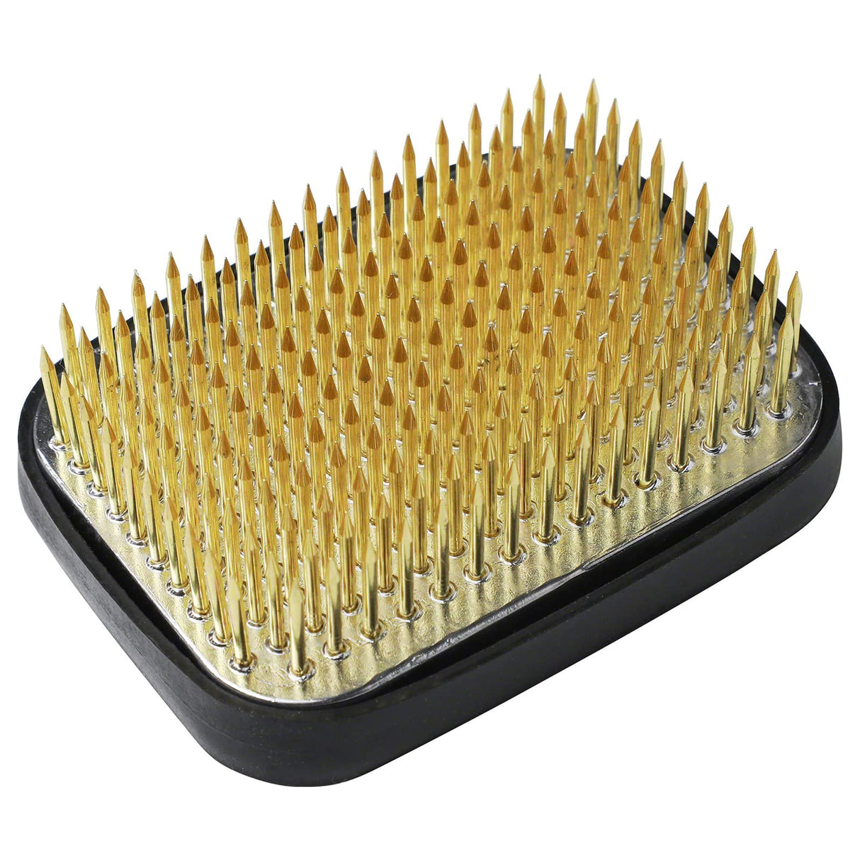 Wazakura Japanese Ikebana Kenzan Flower Holder Rectangular Square, Made in Japan Floral Arranging Pin Frog Tool - 2.6" (68mm) Wazakura