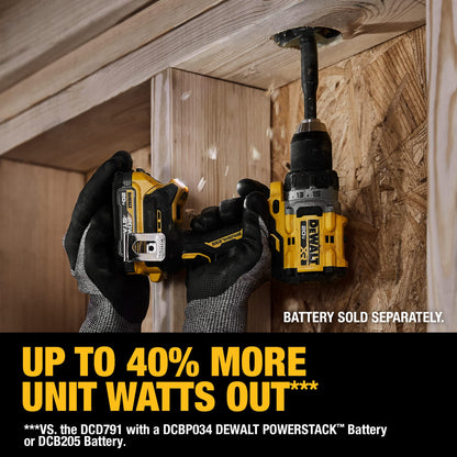 DEWALT 20V MAX XR Cordless Drill/Driver, 1/2-in, Bare Tool Only (DCD800B) - WoodArtSupply