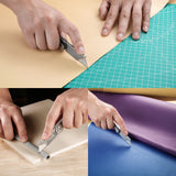 WORKPRO EDC Folding Utility Knife, Mini Box Cutter with Quick Open Axis Lock, Quick Change Blade Razor Knife, Foldable Small Pocket Knife with Belt WORKPRO