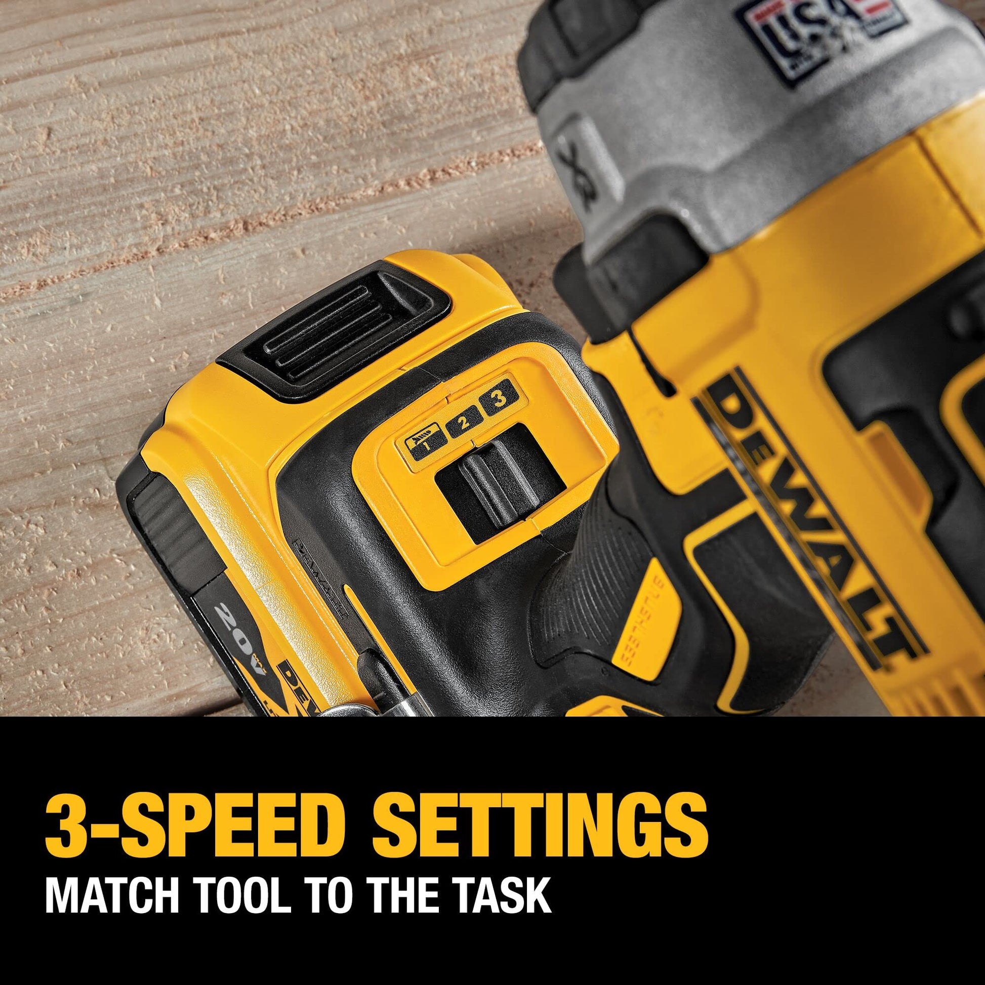 DEWALT 20V MAX Hammer Drill and Impact Driver, Cordless Power Tool Combo Kit with 2 Batteries and Charger (DCK299P2) - WoodArtSupply