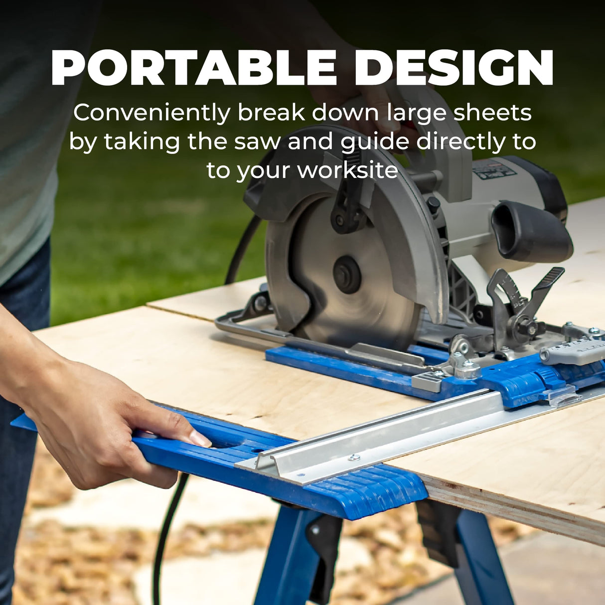 Kreg KMA2685 Rip-Cut Circular Saw Guide , Blue KREG