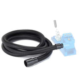 WoodRiver 10-Foot Power Tool Vacuum Hose Assembly 1-1/2" x 1" WOODRIVER
