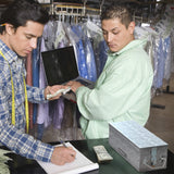 Lock Box with Folding Handle - Durable Metal Storage Chest with Stackable Design to Secure Valuables, Cash, Jewelry, and Weapons by Stalwart (Silver) Stalwart