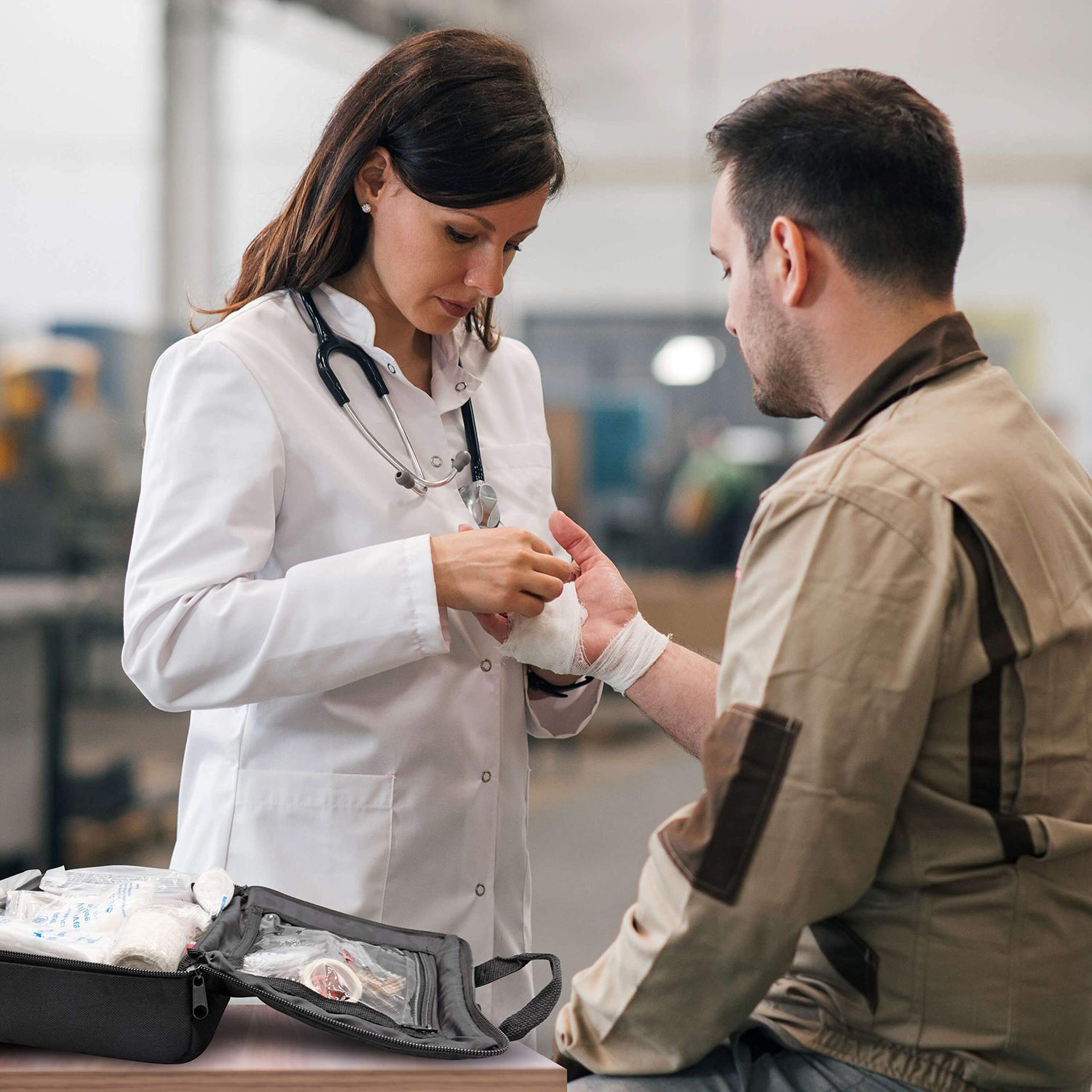 M2 BASICS Professional 300 Piece (40 Unique Items) First Aid Kit | Emergency Medical Kits | Home, Business, Camping, Car, Office, Travel, Vehicle, M2 BASICS