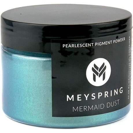 MEYSPRING Mermaid Dust Mica Powder for Epoxy Resin - 50 Grams - Great for Resin Art, Epoxy Resin, and UV Resin - Epoxy Resin Color Pigment MEYSPRING