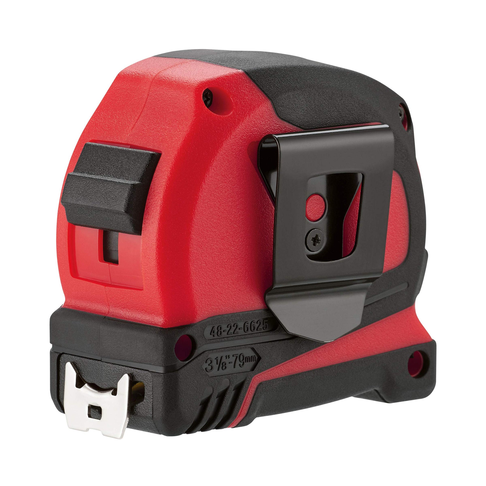 Milwaukee 4932459596 8m/26ft Pro Compact Tape Measure, Red - WoodArtSupply