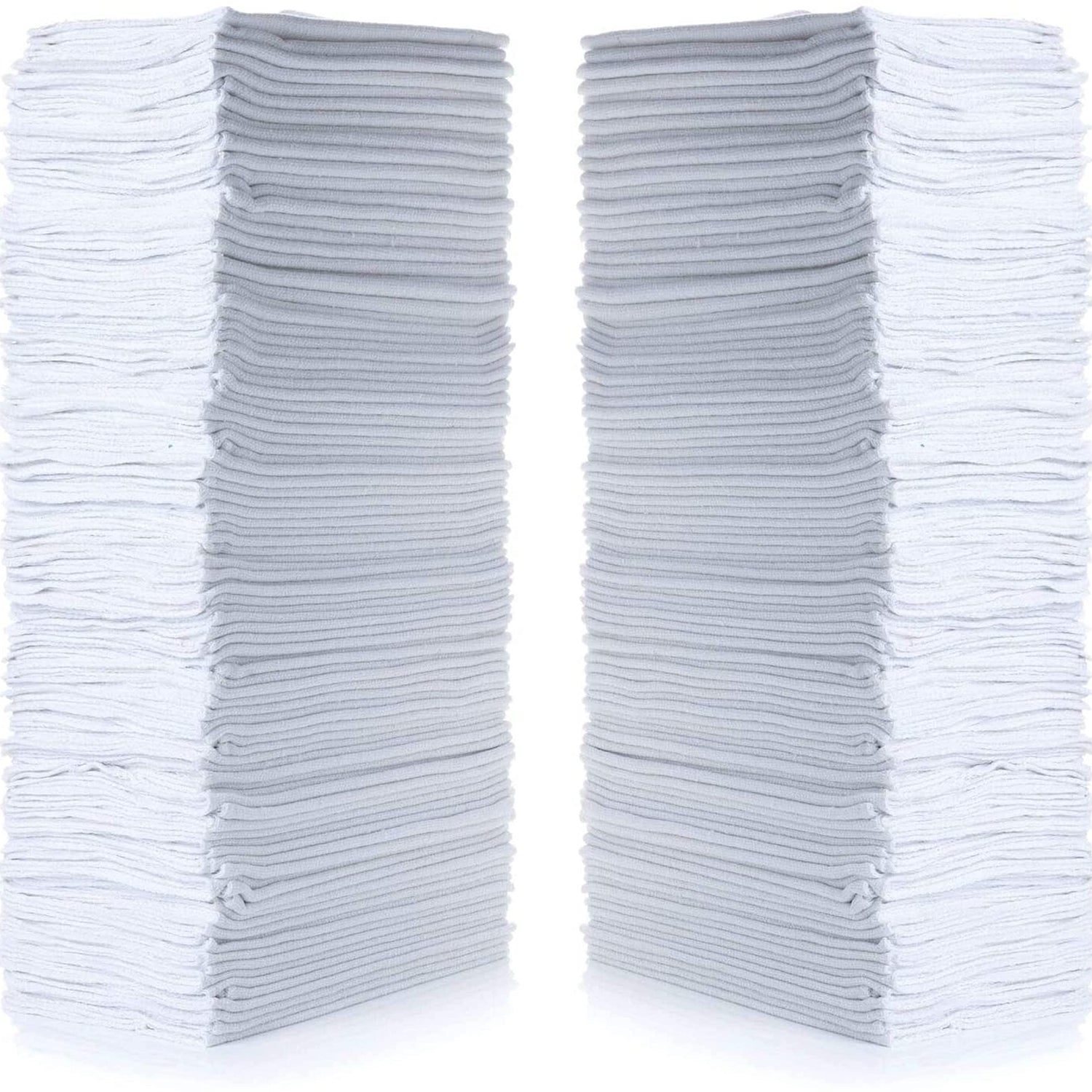 SIMPLI-MAGIC 79142 Shop Towels 14"x12", Pack of 150, Cotton, White SIMPLI-MAGIC