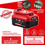 【Upgrade】 2Pack 6.0Ah 20V Replacement Battery for V20 Craftsman 20V Battery MAX CMCB204 CMCB202 CMCB201 CMCD700C1 CMCS500B (All of V20 Cordless Tool CaliHutt