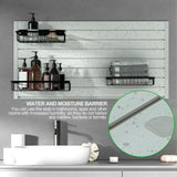 RELIANCER PVC Slat Wall Panels,4ft by 2ft (8 sqft) Garage Wall Organizer Storage System,Interlocking Slatwall Paneling Sheets,Workshop Slatwall RELIANCER