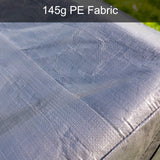 Sunnyglade 10x20 Feet Carport Replacement Top Canopy Cover with Fabric Pole Skirts and Accessories for Car Garage Shelter Tent, Dark Grey(Only Top Sunnyglade