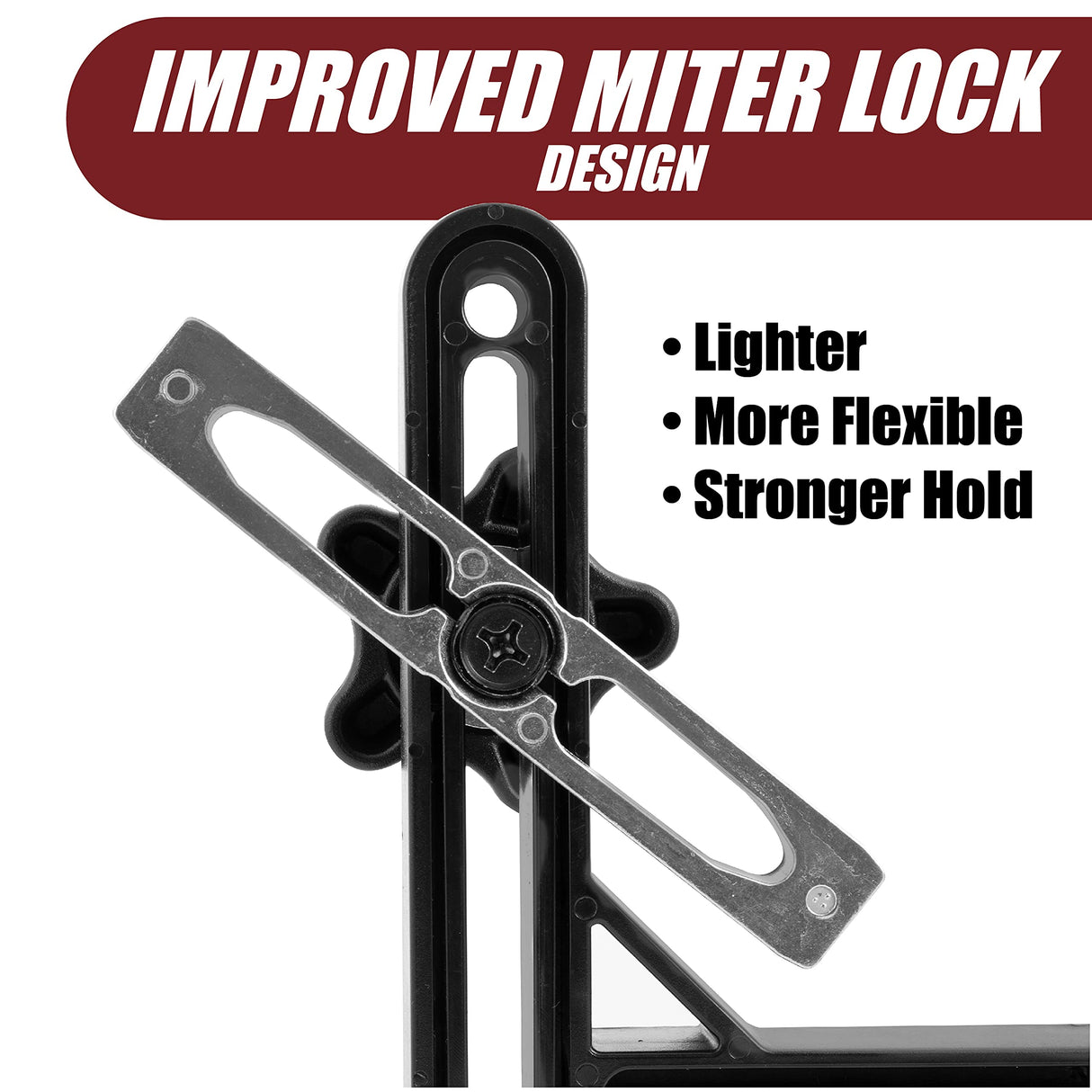 Peachtree Woodworking Supply Single Deluxe Featherboard with Aluminum Miter Lock Bar and T Bolt Hardware for Track or Miter Slot Mounting Ideal for Peachtree Woodworking Supply