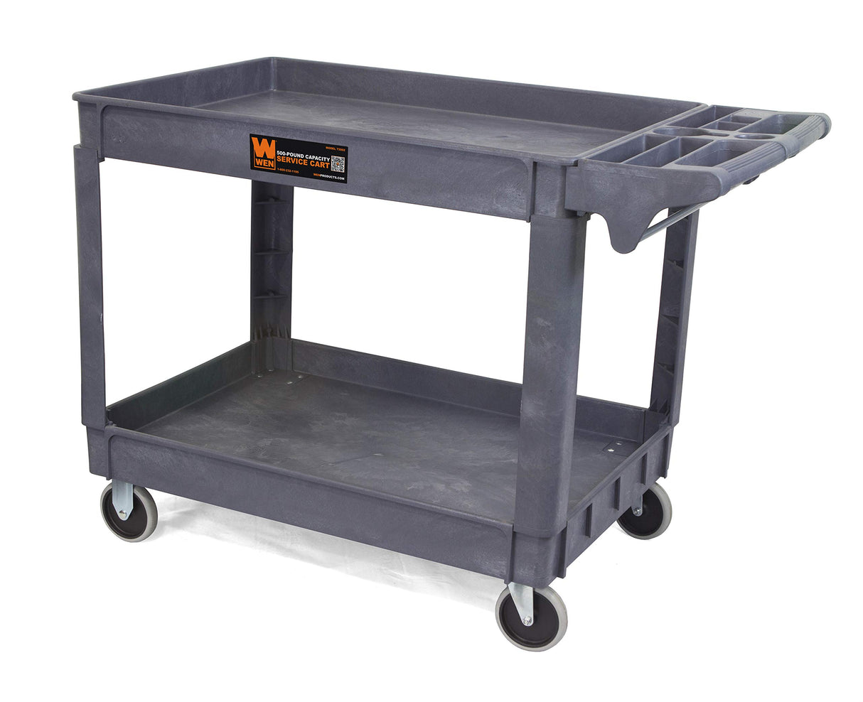 WEN 500-Pound Capacity 46 By 25.5-Inch Extra Wide Service Utility Cart WEN