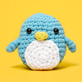 The Woobles Beginners Crochet Kit with Easy Peasy Yarn as seen on Shark Tank - with Step-by-Step Video Tutorials - Pierre The Penguin The Woobles