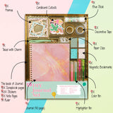 Gifts for Girls Age of 8 9 10 11 12 13 Years Old and Up, DIY Journal Set, Personalized Diary Stuff for Tweens Teens, Decorate Your Planner/Organizer, ABERLLS