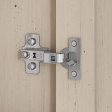 Bush Furniture Salinas Tall Storage Cabinet Modern Farmhouse Accent Chest with Doors & Adjustable Shelves in Antique White Cupboard for Home Office, Bush Business Furniture