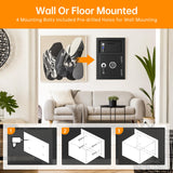 INTERGREAT Drop fireproof safe,2.6 Cub Depository Safe for Business, 80 lbs Large Deposit Money Security Safe Box with Digital keypad and keys for INTERGREAT