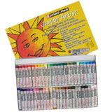 SAKURA Cray-Pas Junior Artist Oil Pastel Set - Soft Oil Pastels for Kids & Artists - 50 Sticks SAKURA