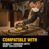 DEWALT Sander Pad, 5-Inch Orbital, Fits the DW421, DW423, D26451 and D26453 (DW4388) DEWALT