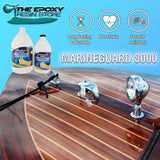 The epoxy Resin Store - Boat Coating, Repairs, Construction, UV Stable, Non Yellowing, High Performance Coating, 2 Part epoxy kit, Table Top epoxy Clearcast 7000