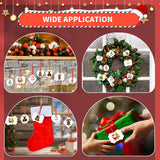 Marsui Sublimation Wooden Ornaments Blanks Christmas Sublimation Blanks Pendant Unfinished Christmas Tree Discs Wooden Ornaments Sublimation Wooden Marsui