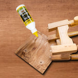 STANLEY D4 Fast Cure Wood Glue - High Strength, Quick Dry, Perfect for Woodworking, Furniture, and More | Water-Resistant Adhesive for Wood, Metal, STANLEY