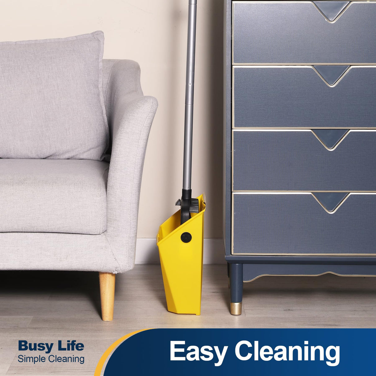 Yocada Commercial Dustpan with Comb Outdoor Indoor Perfect for Courtyard Garage Lobby Mall Market Floor Home Kitchen Room Office Pet Hair Rubbish Yocada