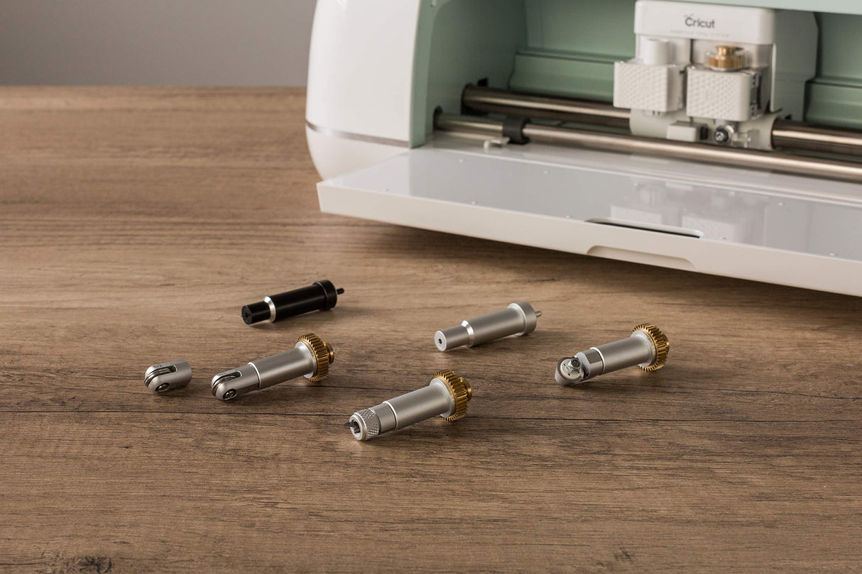 Cricut Scoring Wheel Tip + QuickSwap Drive Housing, Patented Wheel Design, Up To 10X More Pressure, Crisp Creases on Basic Materials, For DIY Crafts, Cricut
