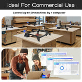 Official LONGER RAY5 Laser Engraver,10W Laser Engraving Machine with 3.5 inch Touch Screen,60W DIY Laser Cutter for Custom Design,Laser Engraver for Longer