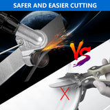 Selumie Innovative Electric Drill Plate Cutter - Versatile Metal Shears Attachment for Effortless Cutting of Various Metals - High Precision, High Selumie
