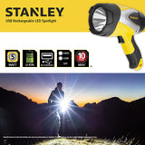 STANLEY SL5W09 Rechargeable 1000 Lumen Lithium Ion Ultra Bright LED Spotlight Flashlight STANLEY