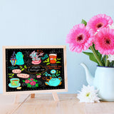 Outus 24 Pieces Dual Sided Neon Pens Colorful Neon Pens Art Marker Neon Pens for LED Board Write Draw Art Crafts Outus