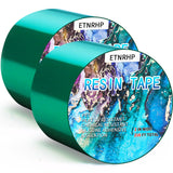 ETNRHP Resin Tape Epoxy Tape for Epoxy Resin Molding Thermal Silicone High Temperature UV Resistance Tape Easy Peeling Mold Release for Epoxy Resin ETNRHP