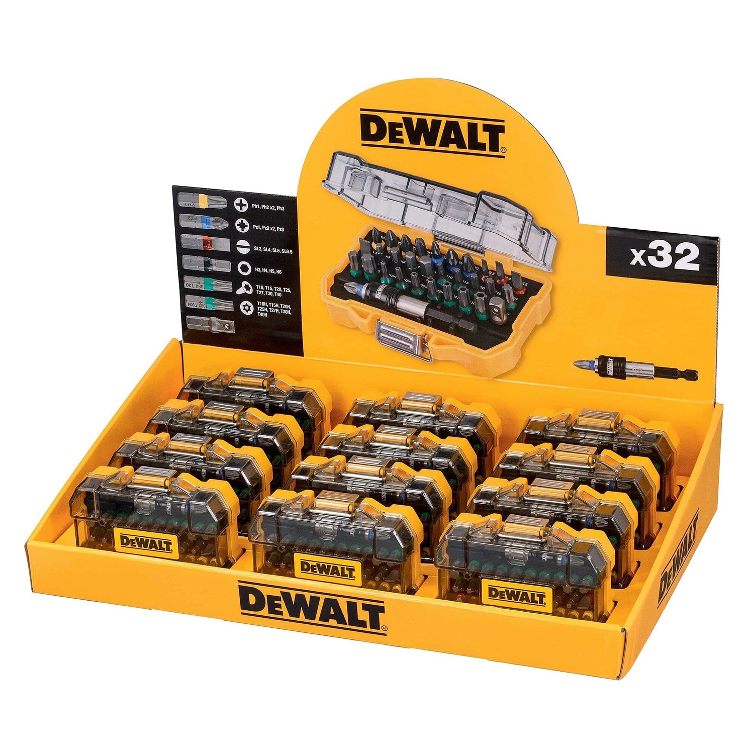 Dewalt DT7969-QZ Bit-Set (32 Piece) DEWALT