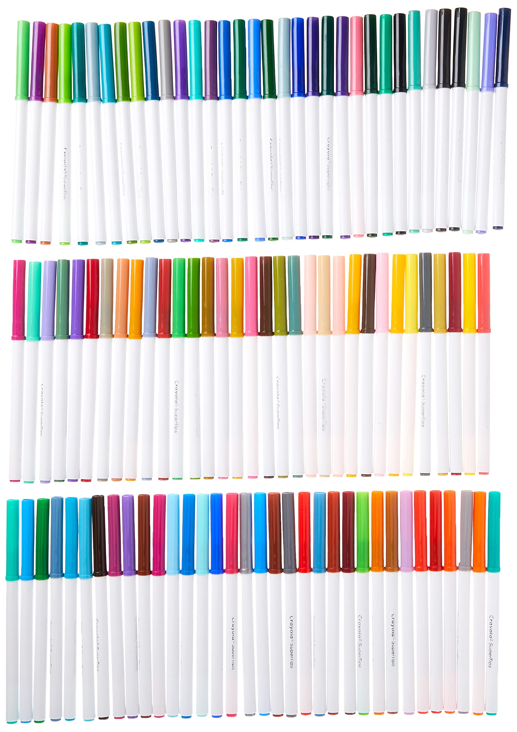 Crayola Super Tips Washable Markers 100 Count – WoodArtSupply