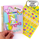 Just My Style 1500+ Stickers, Kawaii Y2K Sticker Book with Positivity Quotes, Sweet Treats, Unicorns, Fun Craft Stickers, for Girls Kids Teens Adults Just My Style