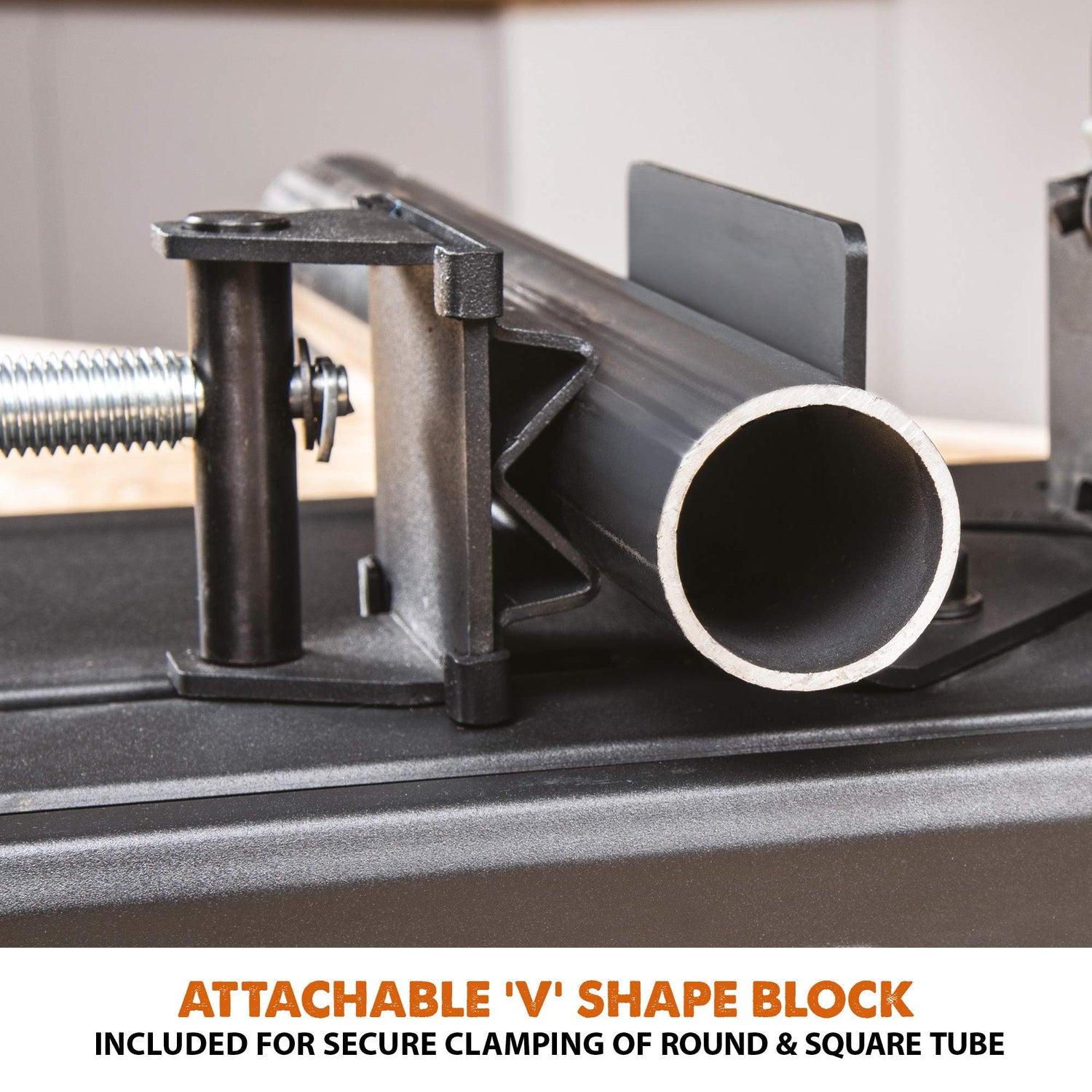 Evolution Power Tools R355CPS 14-Inch Chop Saw Multi Purpose, Multi-Material Cutting Cuts Metal, Plastic, Wood & More Miter Cut up to 45˚ Degrees TCT Evolution