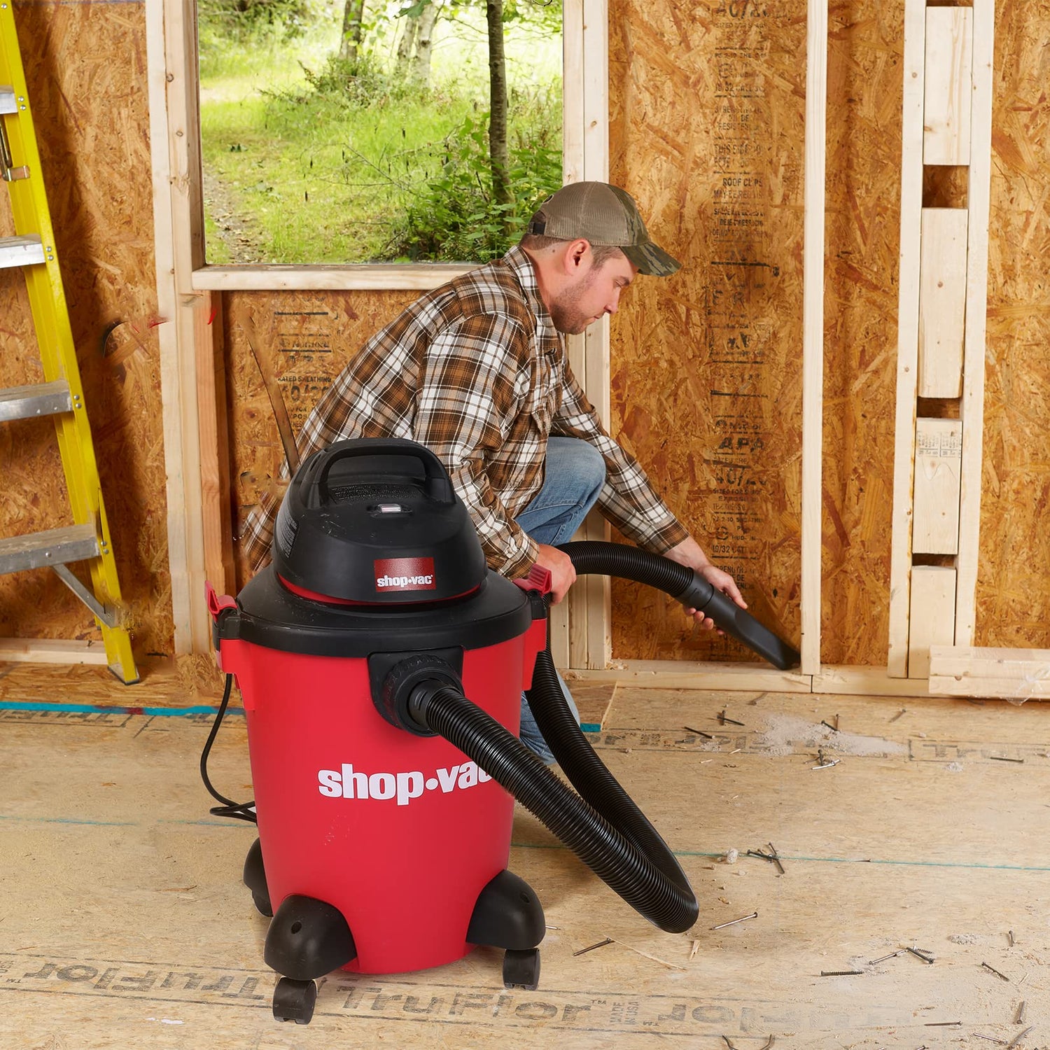 Shop-Vac 6 Gallon 3.0 Peak HP Wet Dry Vacuum, 3 in 1 Function Heavy-Duty Shop Vacuum with Filters, Attachments, Ideal for Home, Jobsite, Garage, Car Shop-Vac