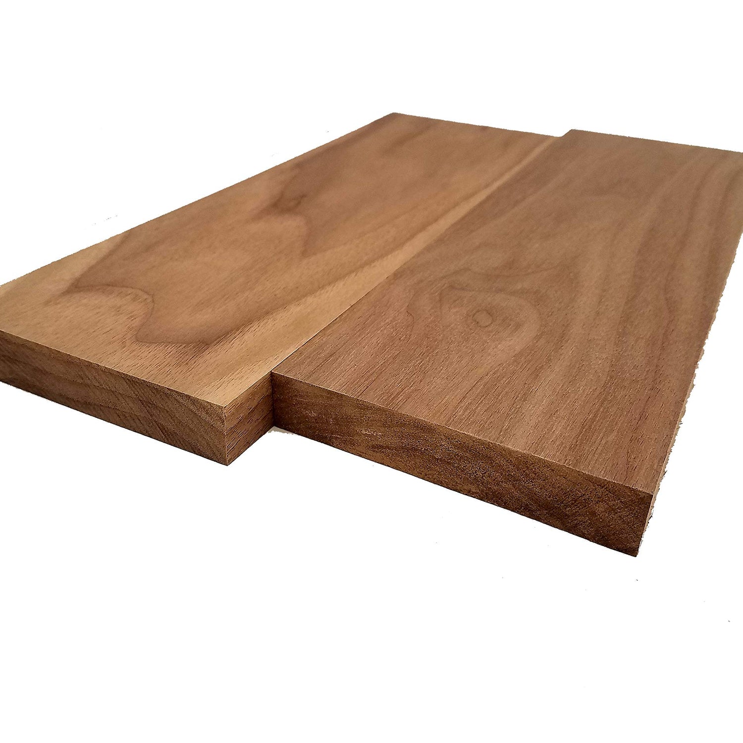 Exotic Wood Zone | Pack of 2 - Walnut Lumber | 3/4" x 6" x 48" Exotic Wood Zone