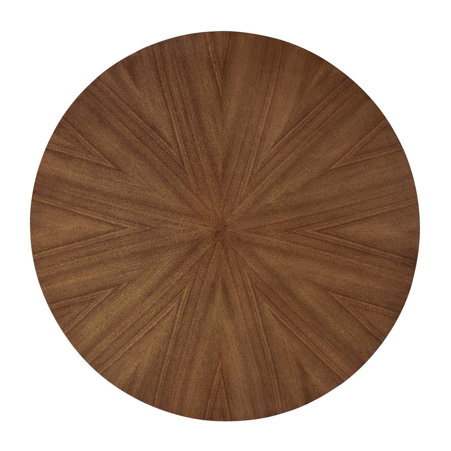 Modway Crossroads 47" Round Wood Dining Table, Walnut Modway