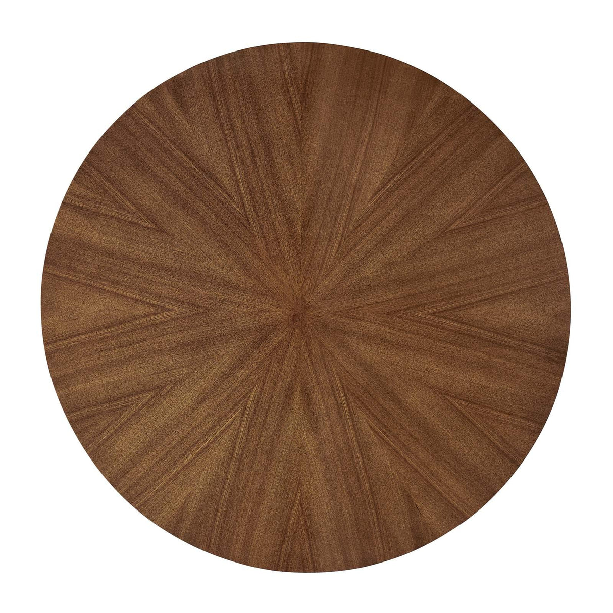Modway Crossroads 47" Round Wood Dining Table, Walnut Modway