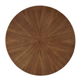 Modway Crossroads 47" Round Wood Dining Table, Walnut Modway