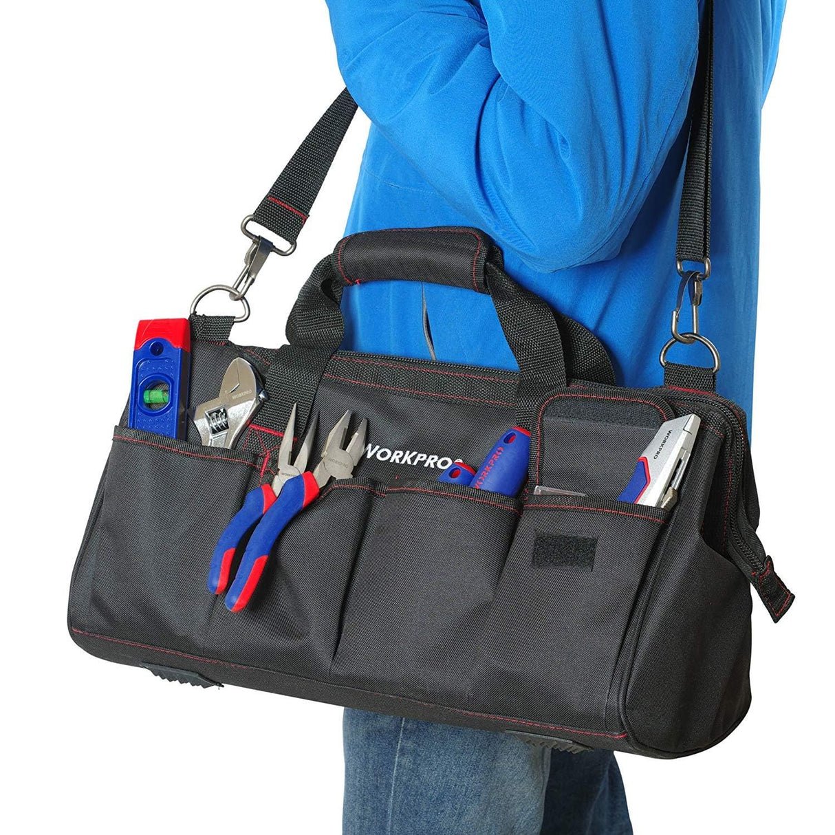 WORKPRO 322-Piece Home Repair Tool Kit With Carrying Bag - Basic Household Hand Tools WORKPRO