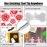 Tip Engraving Tool Etching Precision Tip Tool Engraving Tool Replacement Tips Engraver Accessories Compatible with Explore One Explore Explore Air Tondiamo