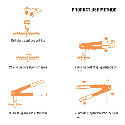 Arrow Heavy Duty Riveter Kit, Professional Pop Rivet Gun with Assorted 120 Rivets - WoodArtSupply