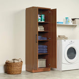 Sauder HomePlus Storage Pantry cabinets, ‎L: 23.25" x W: 17" x H: 71.18", Sienna Oak finish Sauder