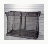 HandiWall Large Mesh Basket for Ball and Sports Storage on Garage Slatwall Panels HandiWall